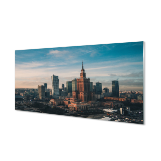 Obrázok akrylové sklenené mrakodrapy 120x60 cm