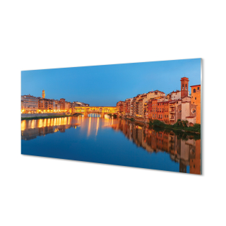 Fotografie na sklenenej rieke Taliansko Mosty 120x60