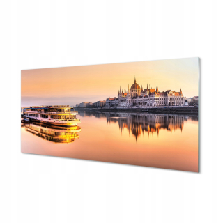 Obrázok akrylové sklo Západné lode more 120x60 cm
