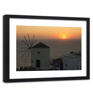 Obrázok v ráme Maják Sunset 120x80