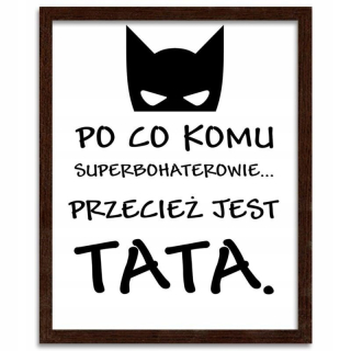 Obrázok v ráme, ktorý potrebuje superhrdinov 80x120