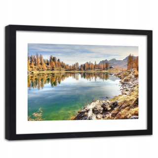 Obrázok v Black Mountain Lake 120x80