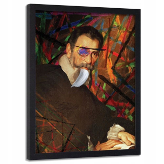 Plagát v rámci nástenného rámca Portrét 50x70