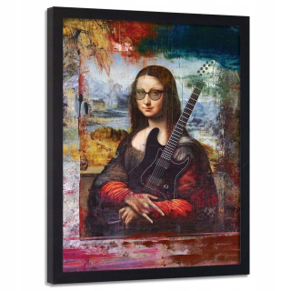 Obrázok v čiernom ráme, Rock Art 50x70
