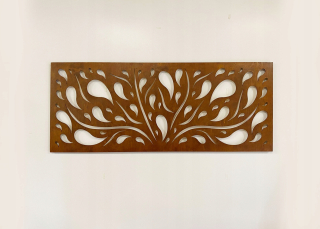 Obrázok s dreveným rámom Alegra 138x55 cm