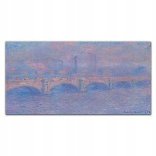 Obrázok s grafikou visiacim 120x60 Waterloo Monet Bridge