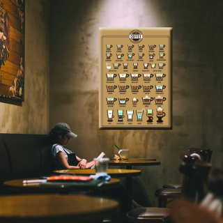 Obraz s rámom na stenu Coffee Time č.2 97x60cm