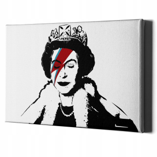 Obrázok s Queen 117x78cm Rám na stene