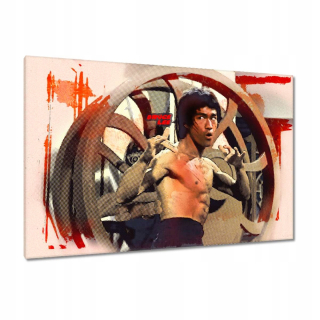 Obrázky 120x80 Bruce Lee Kungfu