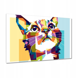 Maľby 120x80 Kitty mačiatko mačiatko