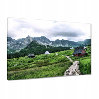 Obrazy 120x80 Tatry hala gąsienicowa
