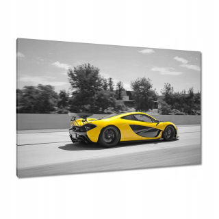 Obrázok 120x80 žltý McLaren P1