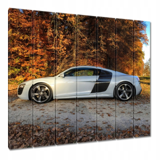 Maľby 210x195 Auto jesenné Audi