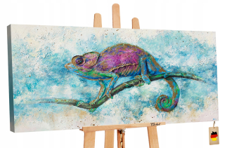 „Iguana“ akrylové obrazy