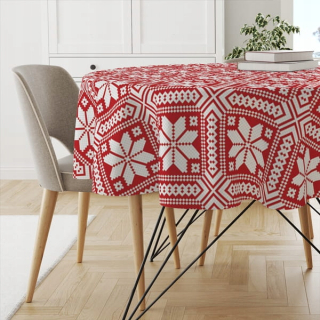 Obrús na stôl - Obrus 130 x 130 cm ovál