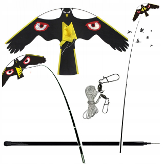 Bird Repeller Sokół + Pole 6m + otočný x 2
