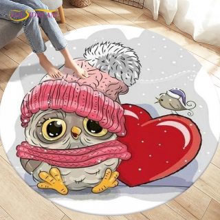 Kúpelňová predložka - Okrúhla podlahová rohož Alfombra de área de anima