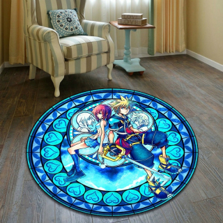 Kúpelňová predložka - Alfombra de franela Redon Round Floor Mat