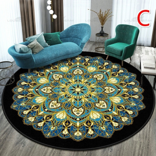 Kúpelňová predložka - Okrúhla podlahová rohož Alfombra decorativa de es