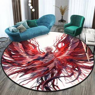 Kúpelňová predložka - Alfombra Redonda de Anime Round Floor Mat