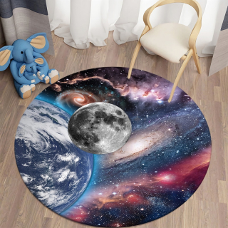 Kúpelňová predložka - Round Alfombras Redondas 3d Par