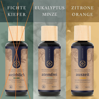 Éterické oleje pre saunu bio Liebenstein 2x100 ml