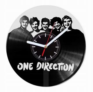 Hodiny - One Direction S darčekmi Vinyl Clock