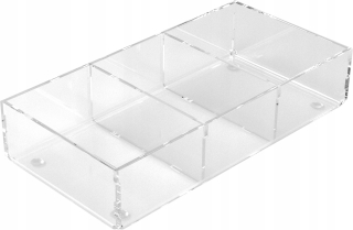 Kontajner organizátora pre zásuvky Pleksi 240x120x50