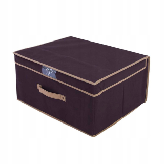 Klasický organizátor 33x28x16cm pre šatník hnedý
