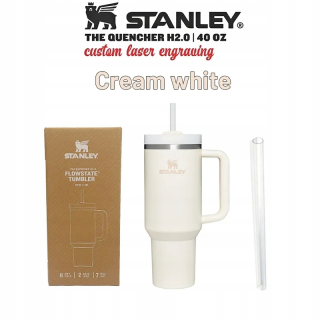 Organizér - Originálny pohár Stanley 40oz/1,1L Quencher H2.0 s rukoväťou a slamkou