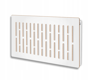 Kryt chladiča MDF 149 x 68 cm biely