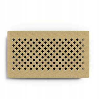 Kryt pre radiátor MDF 219 x 68 cm hnedá