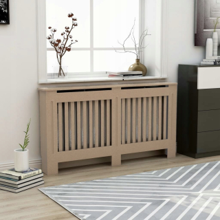 Kryt pre radiátor MDF 152 x 81 cm hnedá