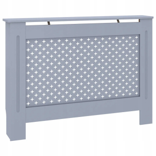Kryt chladiča MDF 1 x 1 cm šedá