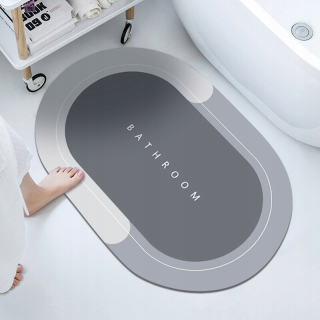 Oval Bath Mat v 007 60x90 cm bood