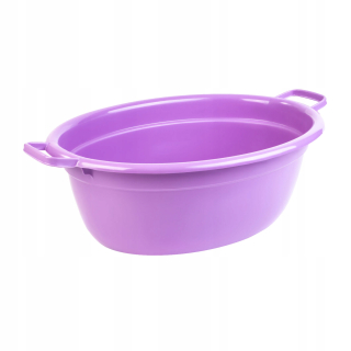 Kôš na prádlo - Oválna vaňa na práčovňu 55 cm Purple 25l