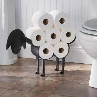 Toaletný papier - Dekoratívny držiak na toaletný papier pomaly