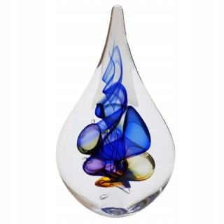 Crystal Ornament 20cm 'Flame' ... - 15440