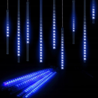 OSVETLENIE VIANOČNÉHO STROMČEKA 1000 LED 500 300 200 vonkajšie 3,8 m 51 - 100 sv.
