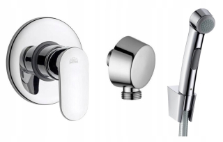 Paffoni bidet set+bidetta hansgrohe