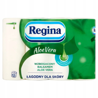 Toaletný papier - Regina aloe vera papier 12 valčekov