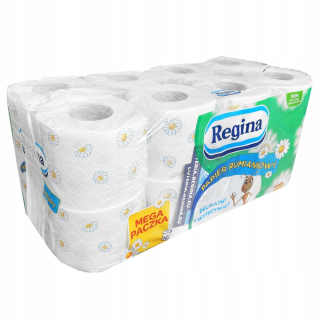 Toaletný papier - Regina Rumiankowy 16 Rollers 3 vojnový toaletný papier