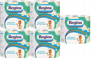 Toaletný papier - Rumian toaletný papier Regina 4 valčeky 5opak.