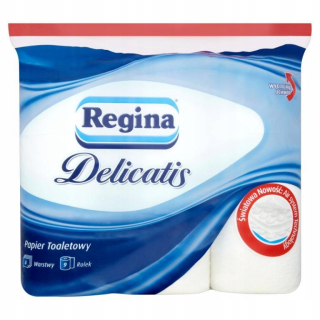 Toaletný papier - Regina delicatis 9 valčekov toaletný papier