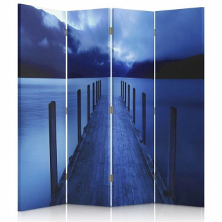 Feedy Screen Blue Bridge 145x180 cm