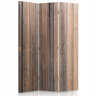 Feby Room Screen Troj -diel Two -rotačné drevené dosky 110x180 (30246)