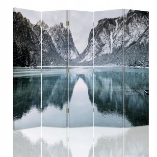 Dvojitá obrazovka Fearby Mountains Krajina 180x180 cm