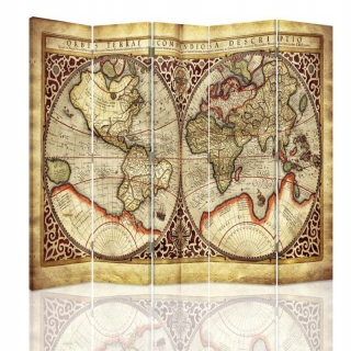 Reproduktor Feby Old World Map 180x180 cm