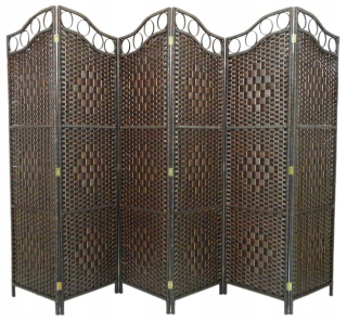 Obrazovka Kotara Room 6 Wings 180x300 Brown-6