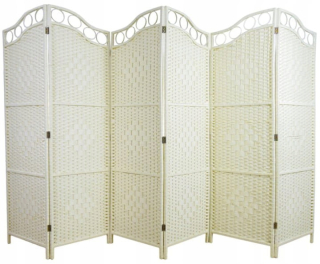 Kotar Room Screens 6 krídla 180x300 krém